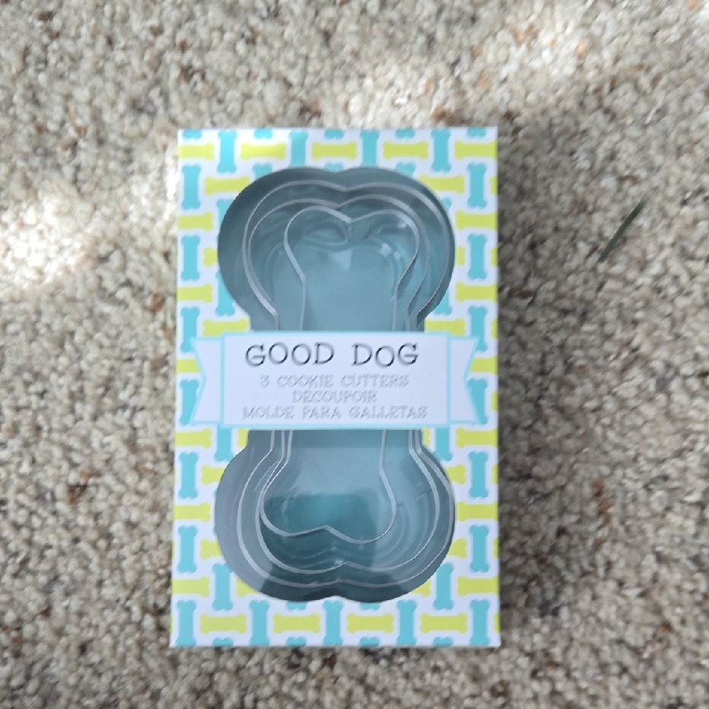 Bone-Shaped Cookie Cutters - Blue